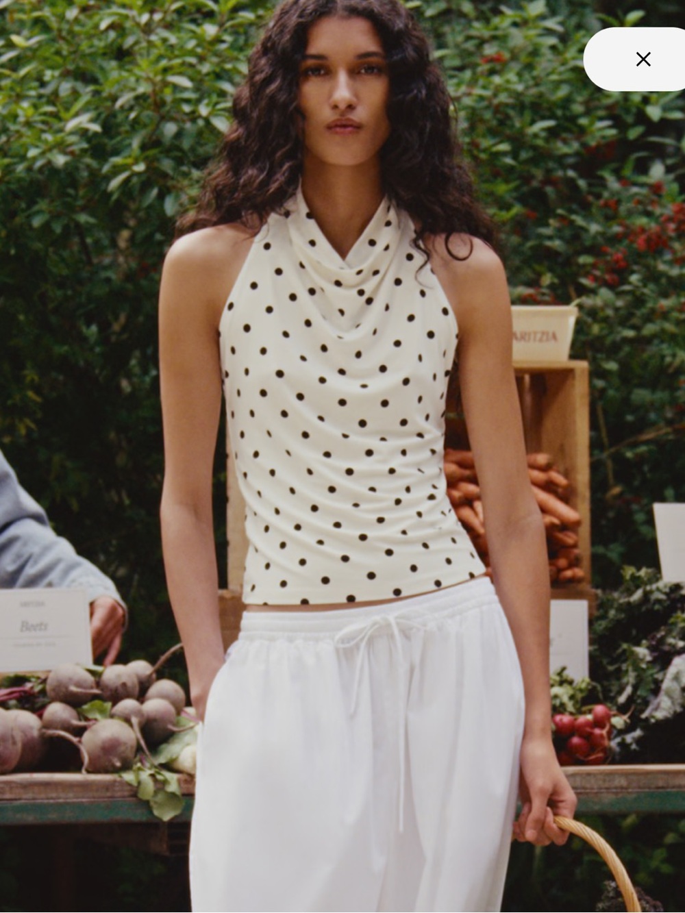 Aritzia Smooth Matter Tower Halter Top